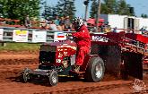 Kirby Densmore driving Mr. Roper in the 1200 lb Modified Lawn Tractor class